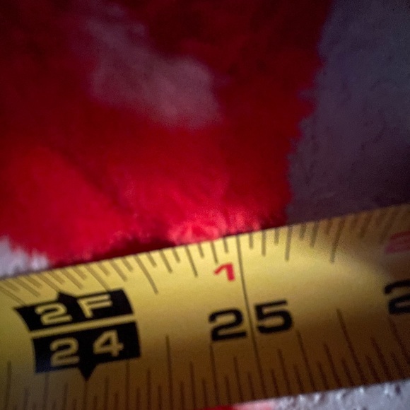 Jenni Adult Hooded Fleece Jumpsuit Pock A Dots Red Pajamas Christmas XXL - Picture 3 of 10